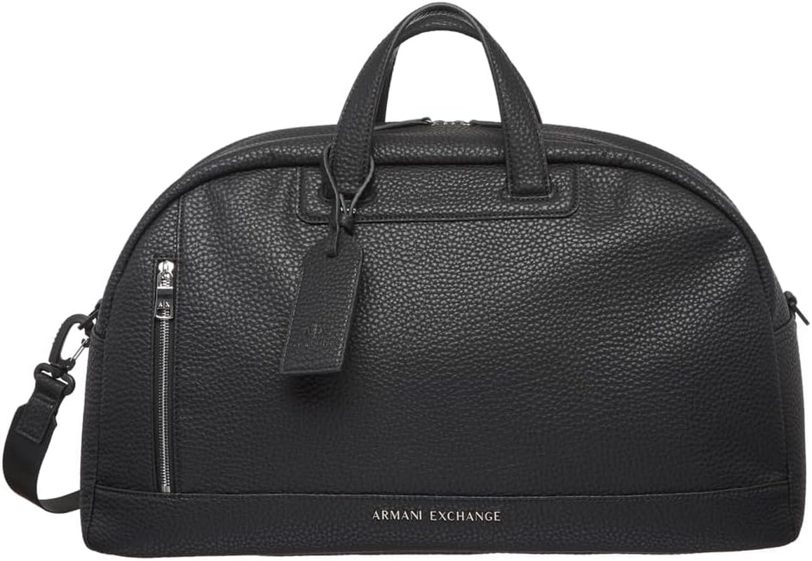 Armani Exchange Borsa da viaggio Pebble Armani da uomo Nera Bagagli e attrezzatura da viaggio Naty Shop Titolo predefinito