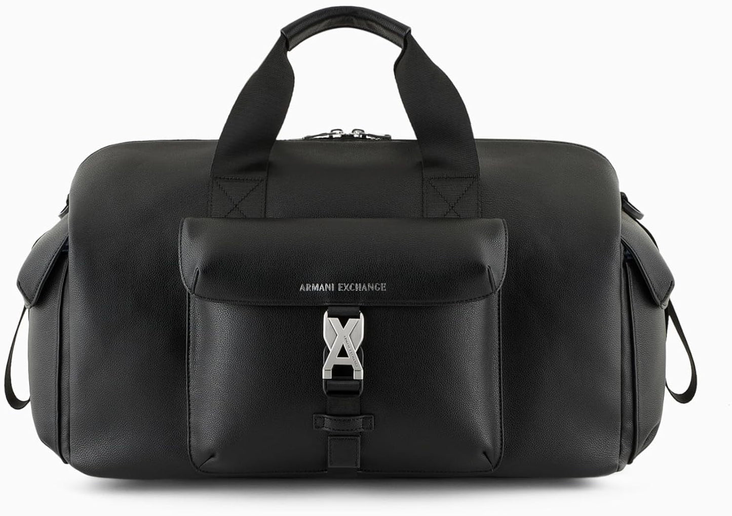 Armani Exchange Borsa da viaggio resistente Matthew da uomo con chiusura Axe Tuc Bagagli e attrezzatura da viaggio Naty Shop Nera