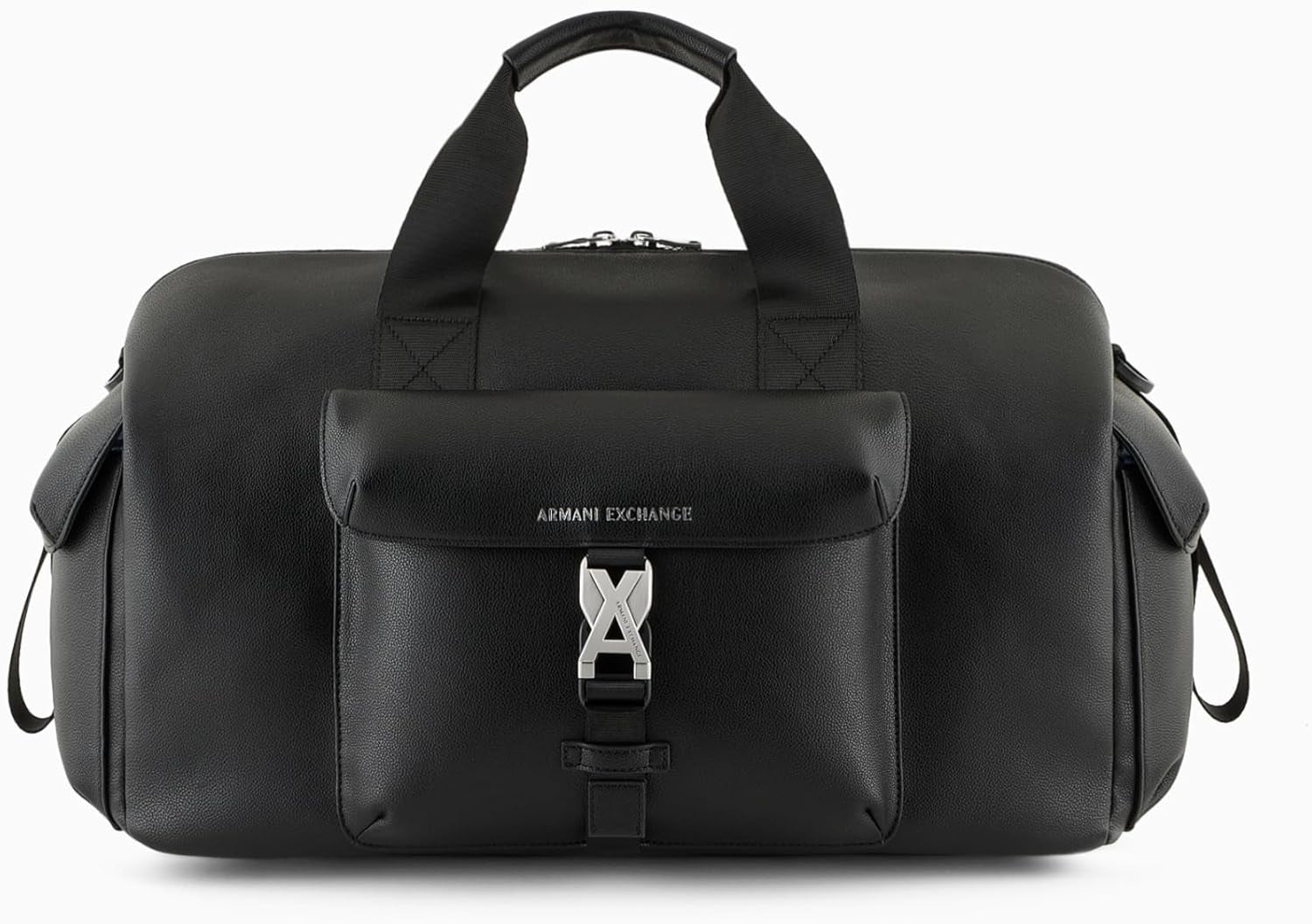 Armani Exchange Borsa da viaggio resistente Matthew da uomo con chiusura Axe Tuc Bagagli e attrezzatura da viaggio Naty Shop Nera