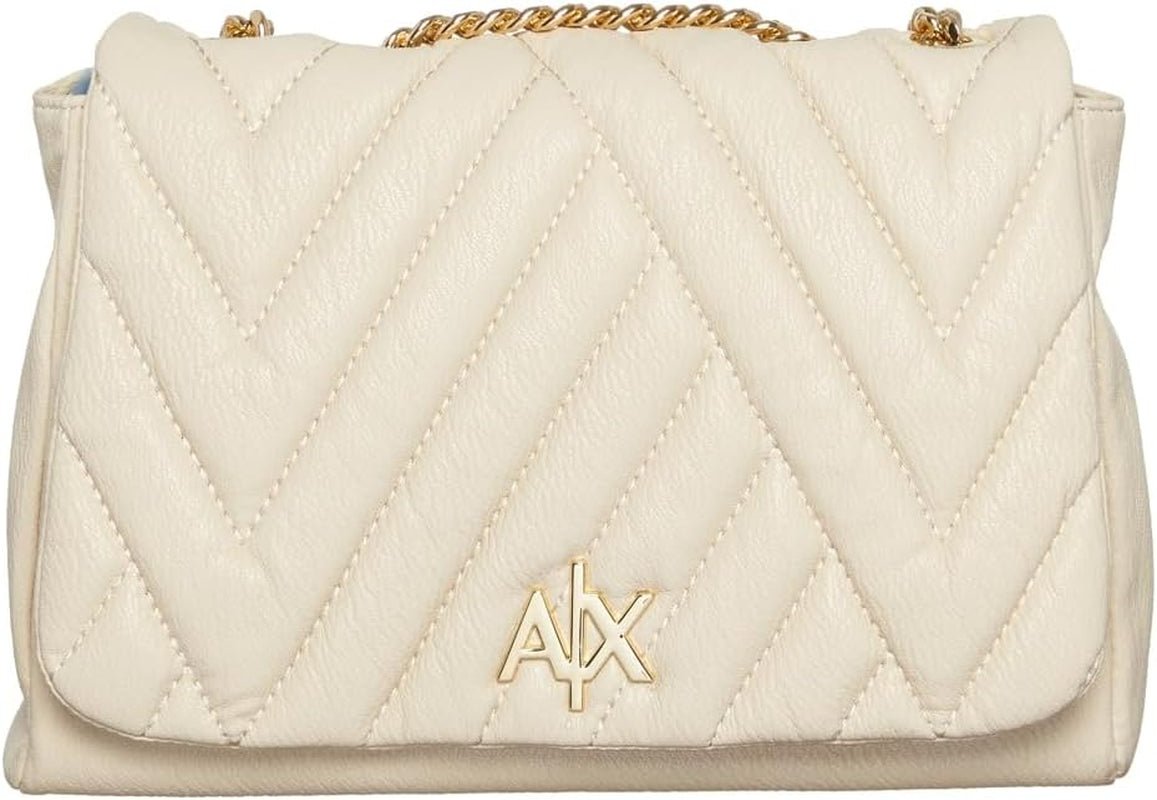 Armani Exchange Margareth Tracolle a catena Soft Touch Borsa a tracolla media Donna Naty Shop Dusty Earth