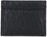 Armani Exchange Essential Ivan SLG da uomo, porta carte di credito elegante e funzionale con logo all over, portafoglio da uomo Nero Naty Shop Nero Taglia unica