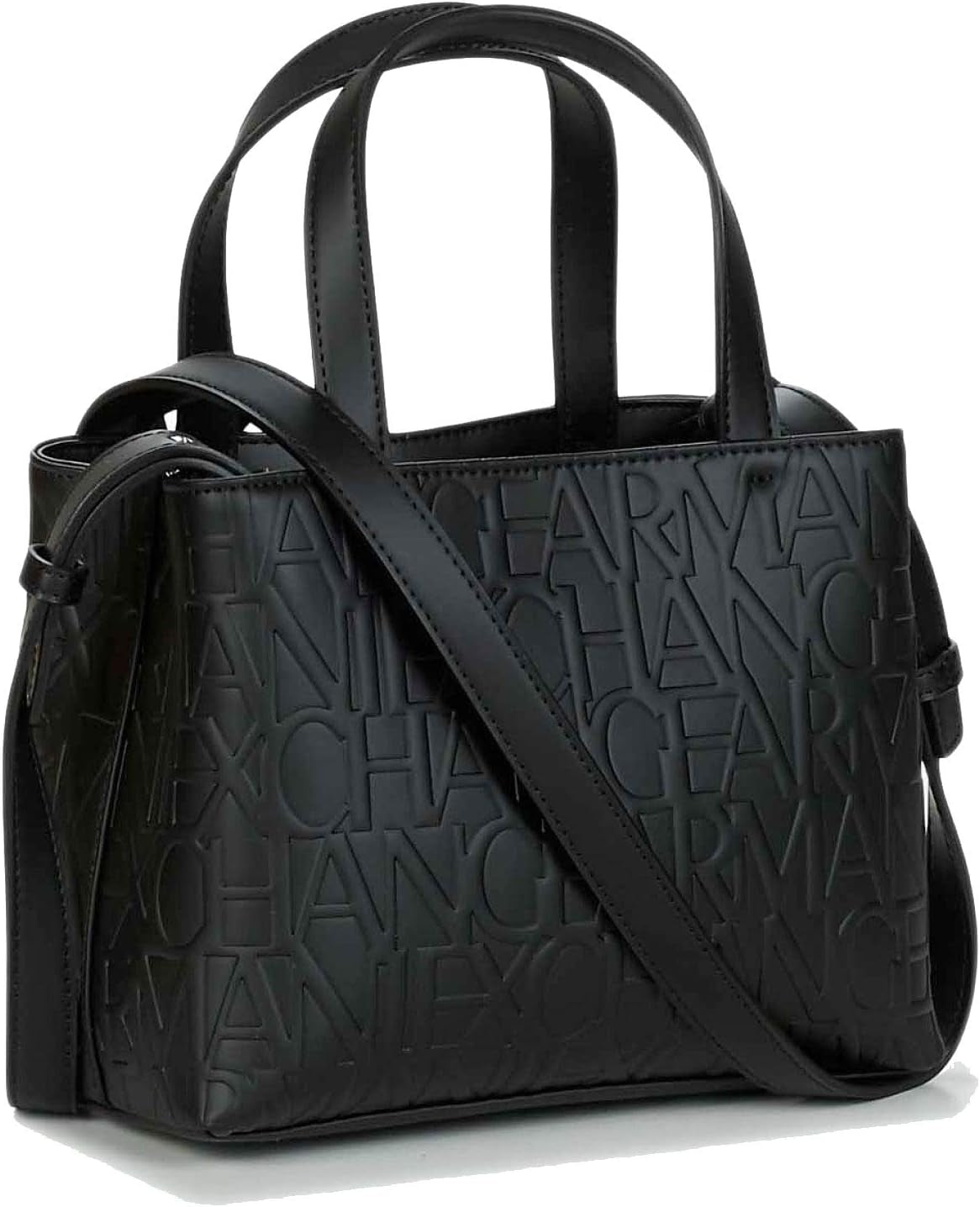 Armani Exchange Liz - Small Open Shopping Tote Negru (Nero - Nero) Borse da donna Naty Shop Titolo predefinito