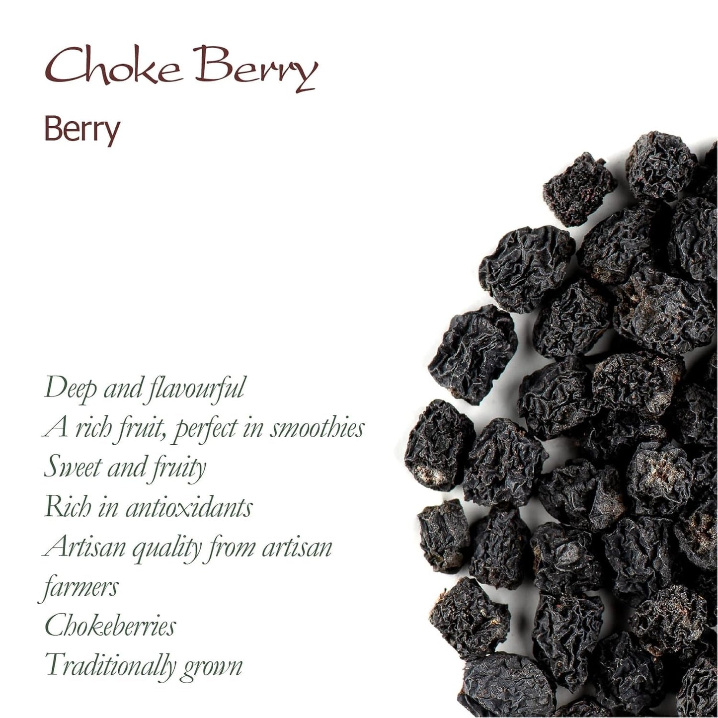 Bacche Di Aronia Secche - Bacche Di Aronia Secche - Bacche Di Aronia Secche Bacche Di Aronia Secche Bacche Di Aronia Prodotti disidratati Naty Shop