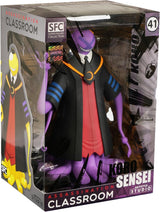 Assassination Classroom Purple Koro Sensei SFC Figura da collezione in PVC, altezza 7,8 pollici, statua con maniche e anime, decorazione per la casa, camera da letto, ufficio, regalo, statue e sculture Naty Shop