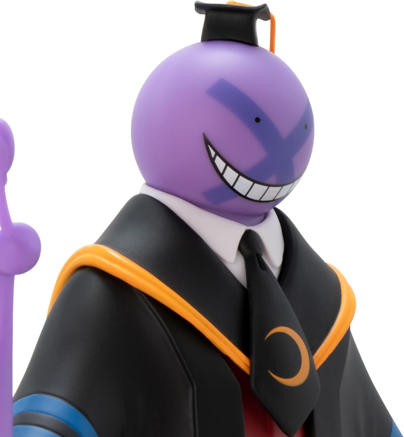 Assassination Classroom Purple Koro Sensei SFC Figura da collezione in PVC, altezza 7,8 pollici, statua con maniche e anime, decorazione per la casa, camera da letto, ufficio, regalo, statue e sculture Naty Shop