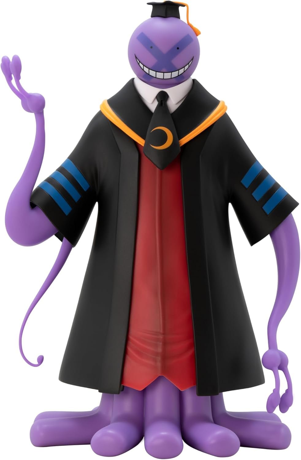 Assassination Classroom Purple Koro Sensei SFC PVC Figura da collezione 7,8 pollici di altezza Anime e statua con manica Decorazioni per la casa Camera da letto Ufficio Regalo Statuette e sculture Naty Shop Titolo predefinito