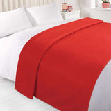 DREAMSCENE coperta, copriletto, fucsia Letti e coperte Besuche den DREAMSCENE-Store Rosso 200 X 240 Cm