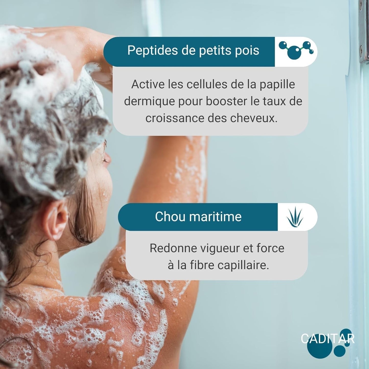 Caditar Siero contro la caduta dei capelli, 100 ml Cura dei capelli Naty Shop