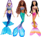Mattel DISNEY Arielle La Sirena - Set con Mala, Karina e Arielle, abiti e acconciature unici, per giochi fantasiosi e collezionismo, per bambini dai 3 anni in su, bambole HND29 Naty Shop Mala, Karina e Arielle