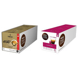 NESCAFÉ Dolce Gusto Dallmayr Crema d'Oro, XXL-Vorratsbox, 90 Kaffeekapseln, 3er Pack (3 x 30 Kapseln) & Espresso, XXL-Vorratsbox, 90 Kaffeekapseln, Aromaversiegelte Kapseln, 3er Pack (3 x 30 Kapseln)