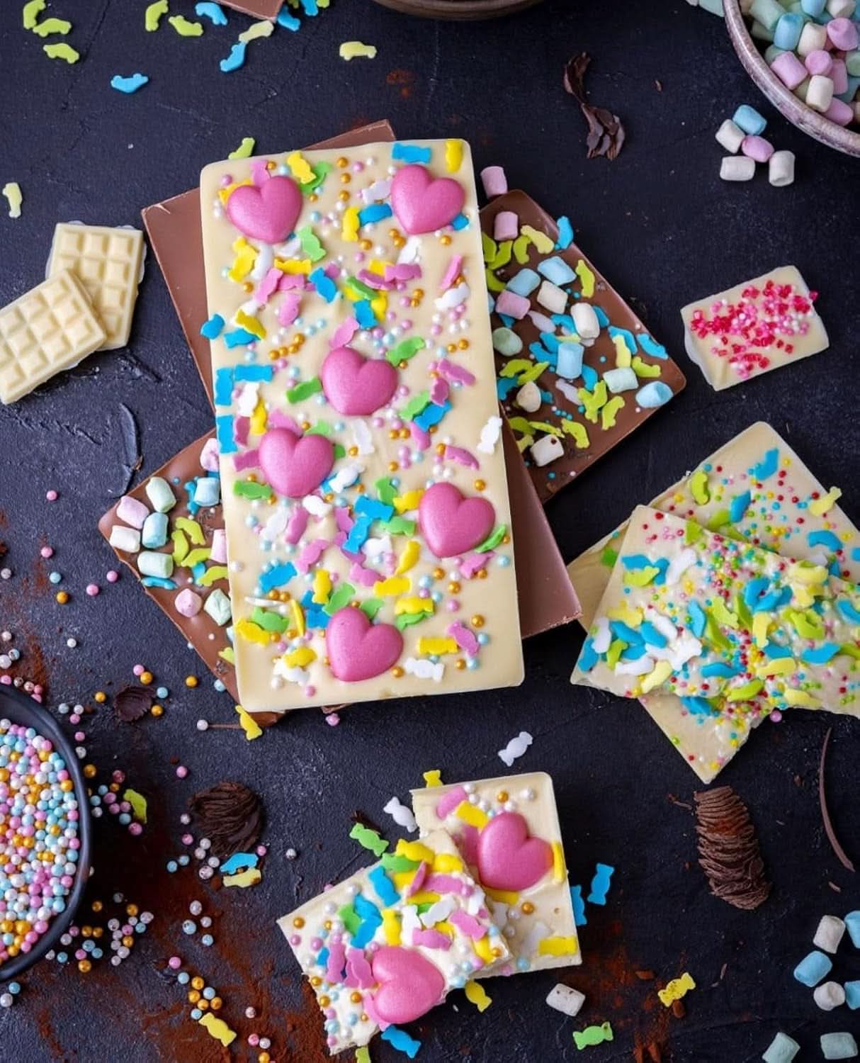 RUF Mini Marshmallows, colori pastello, 45 grammi Naty Shop