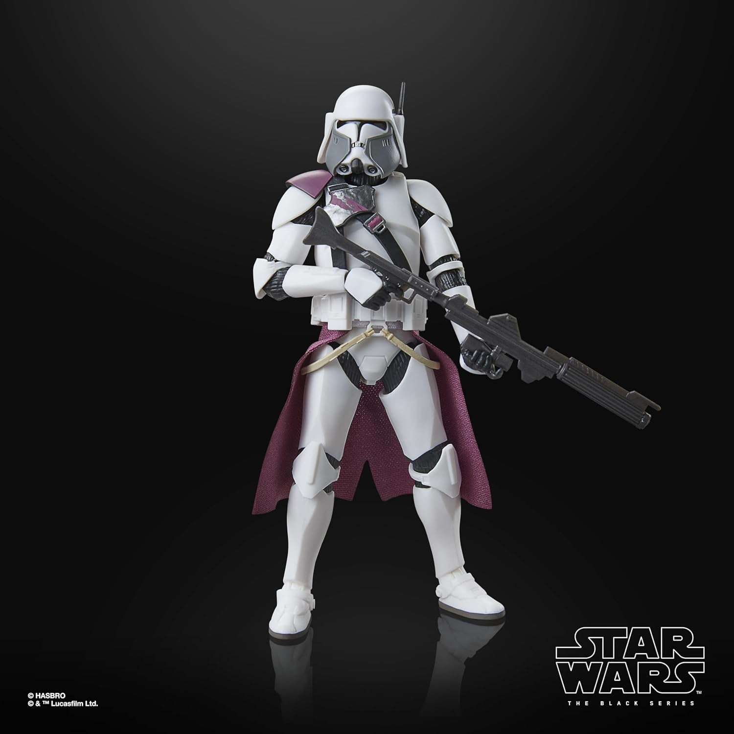 Star Wars Black Series Clone Commander Bacara, Star Wars: Ahsoka Premium Figure da collezione (15 cm) Action Figures Naty Shop