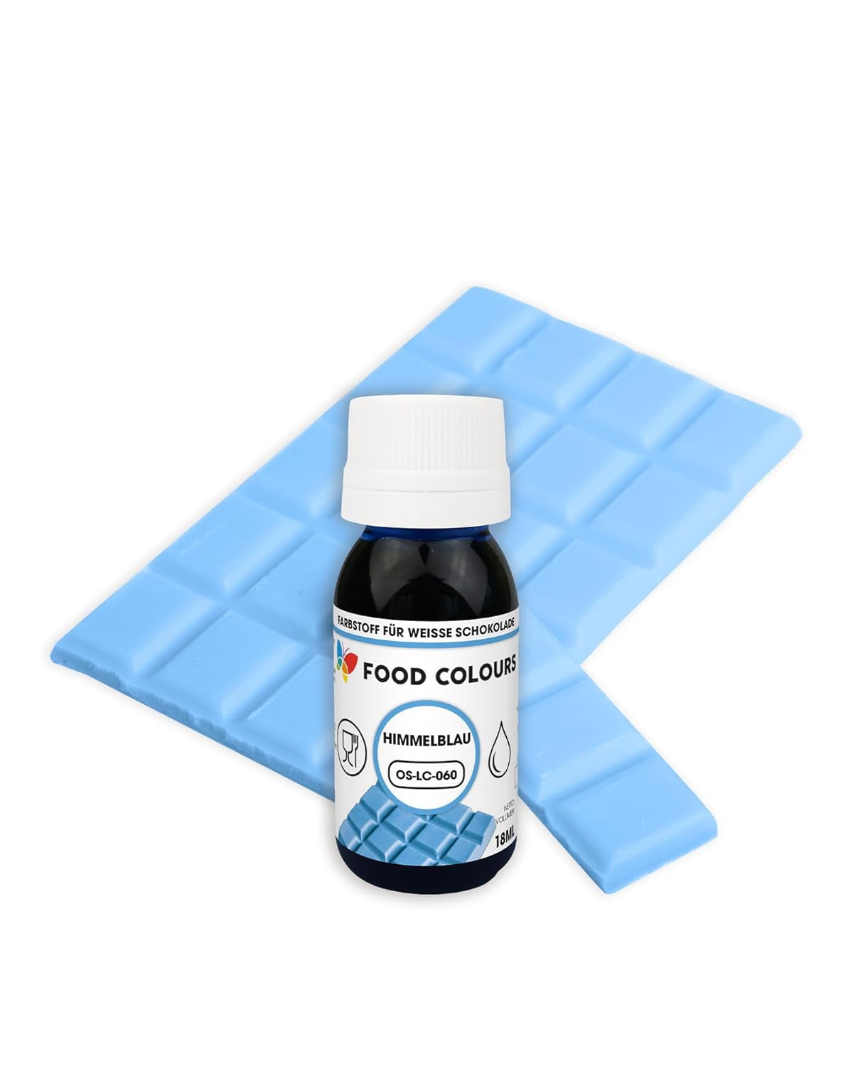 Colorante alimentare OS-LC VERDE SCURO 18 ml Colorante alimentare per cioccolato bianco, praline, creme, pasticceria grassa, decorazioni per torte e crostate