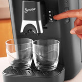 Macchina per caffè espresso a capsule PHILIPS Senseo Maestro - Tecnologia Intense Plus, Espresso di alta qualità, Design ecologico, Serbatoio dell'acqua da 1,2 L, Funzione Memo, Indicatore di decalcificazione (CSA260/60)