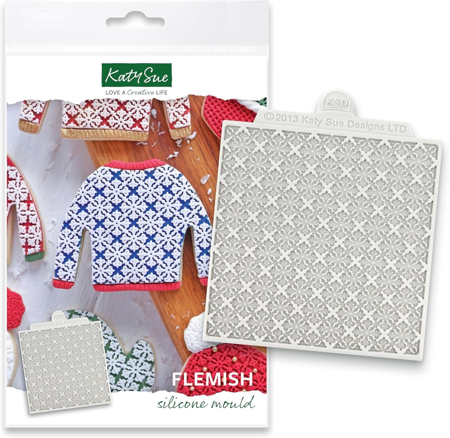 Katy Sue, texture in silicone modellabile per maglieria cucina Naty Shop