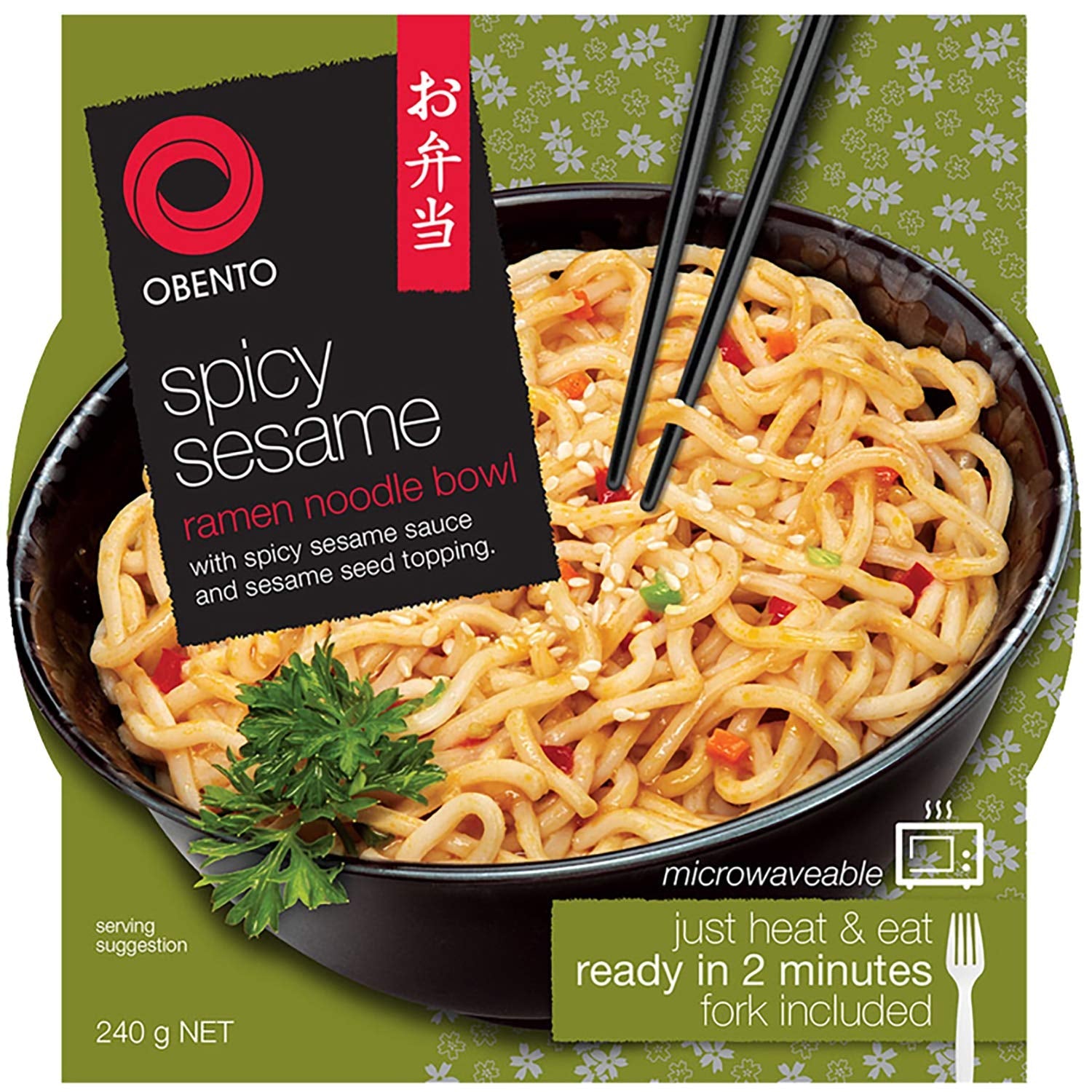 Ciotola Udon in agrodolce, piatto pronto per microonde, 240 g