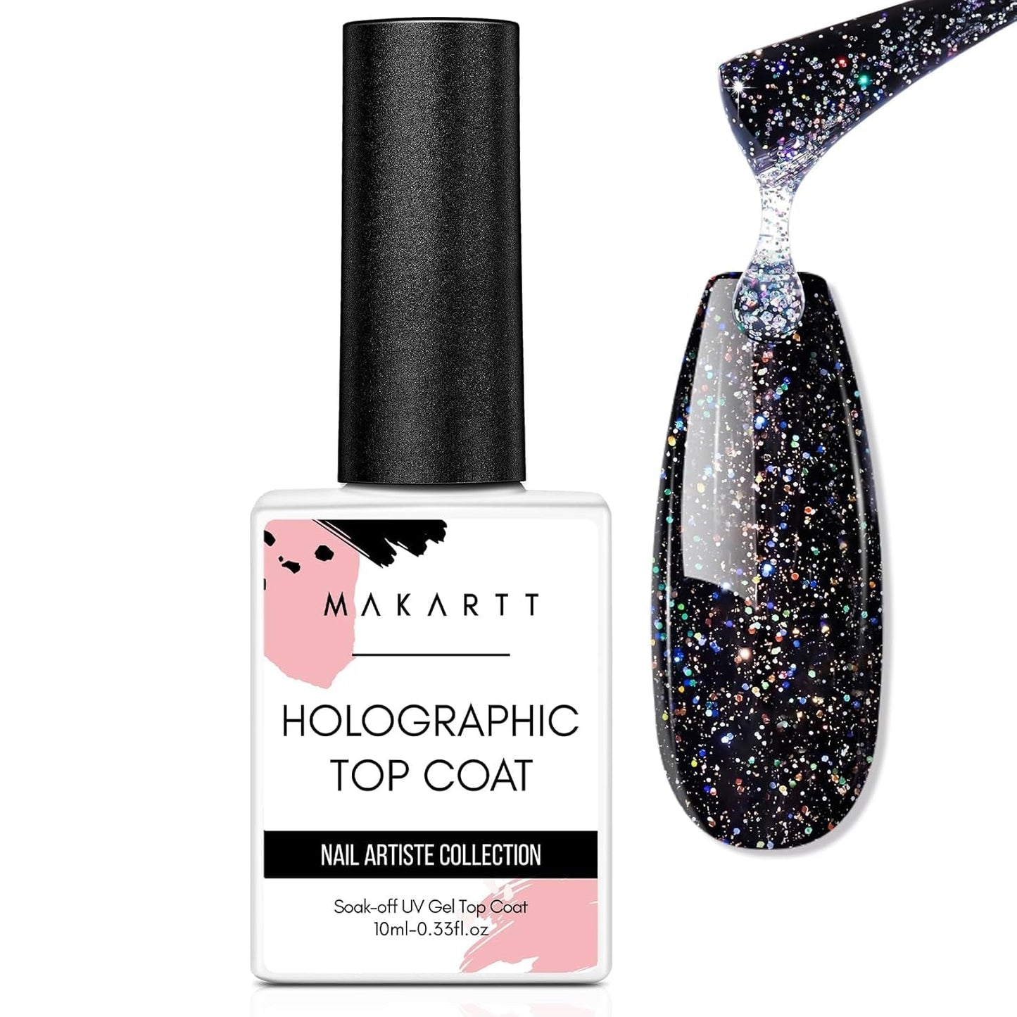 Makartt Gel per Nail Art 3D - Gel per Colla con Strass 15G per Portachiavi per Unghie, Gel per Scultura per Unghie Multifunzionale per Design delle Unghie Fai da Te, Scultura per Unghie Modellazione delle Unghie a Casa (Trasparente)
