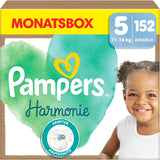 Pannolini Pampers Harmony taglia 4, 174 pannolini, 9 kg-14 kg, protezione delicata per la pelle con protezione Pampers al 100%