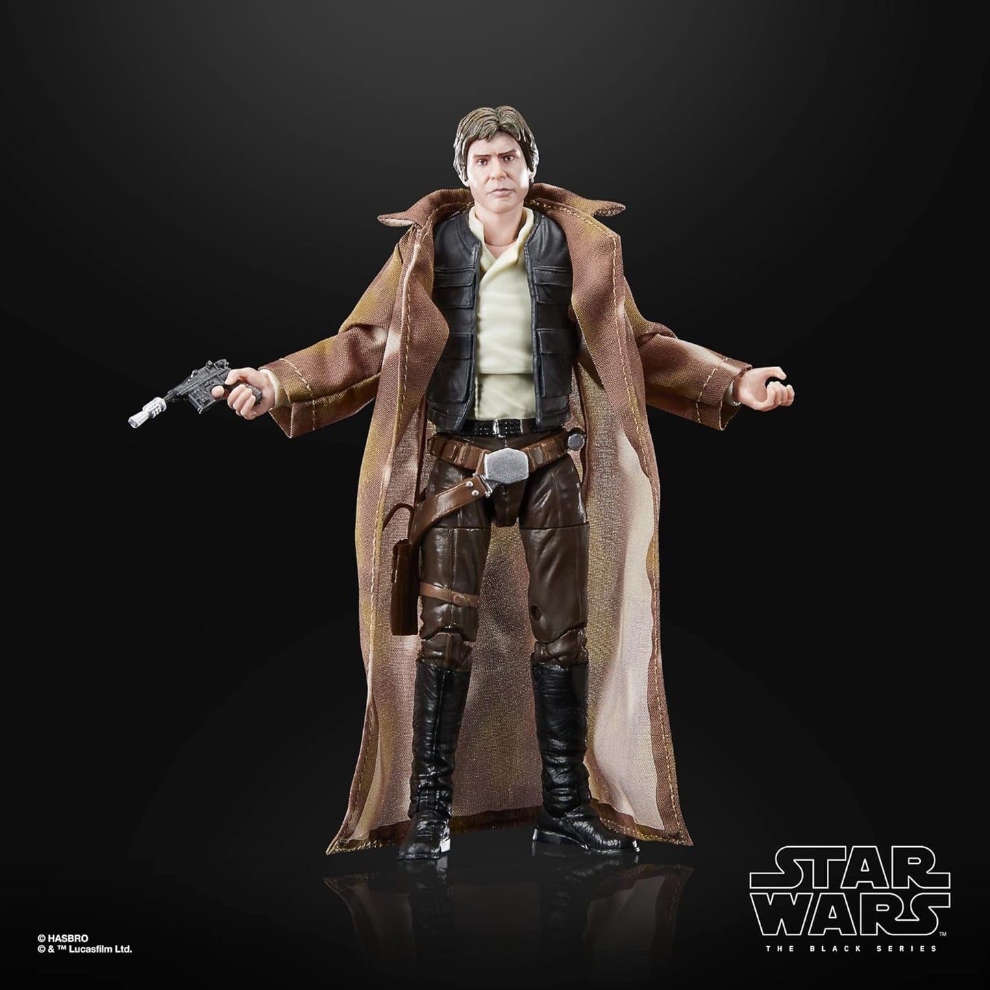 Star Wars Black Series Han Solo, Action Figure Alta 15 Cm Zu Wars: Il Ritorno del Cavaliere Jedi Action figures Naty Shop