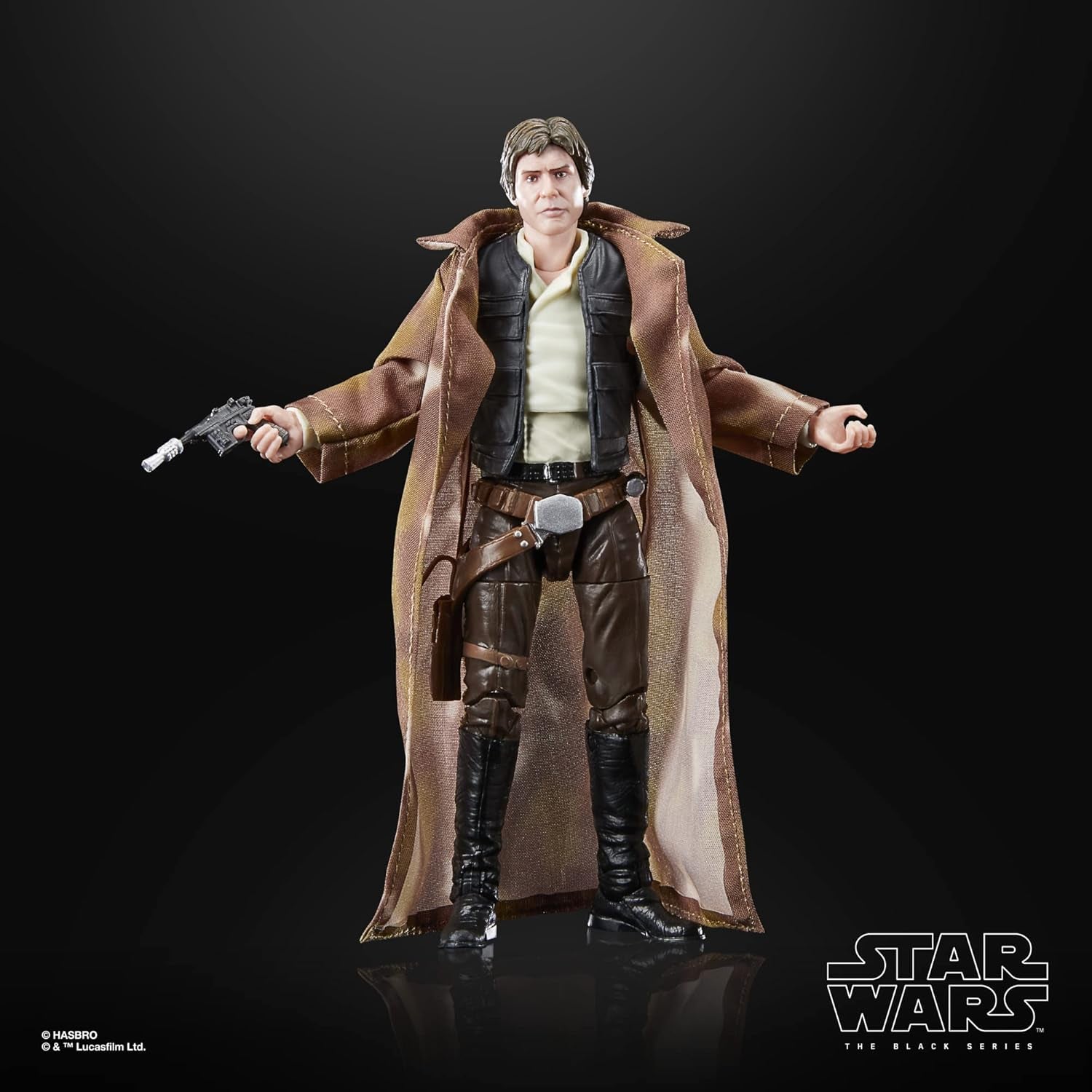 Star Wars Black Series Han Solo, Action Figure Alta 15 Cm Zu Wars: Il Ritorno del Cavaliere Jedi Action figures Naty Shop