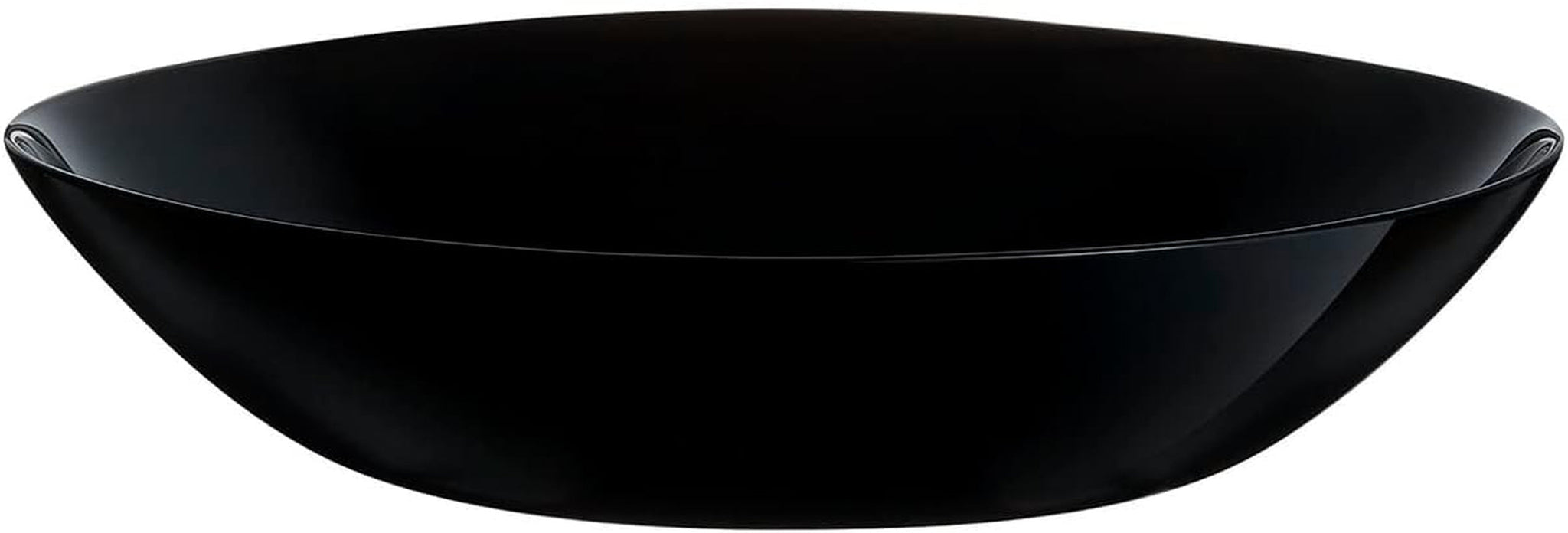 Arcopal Zelie servizio stoviglie in vetro nero, 12 pezzi, 4 posti, nero