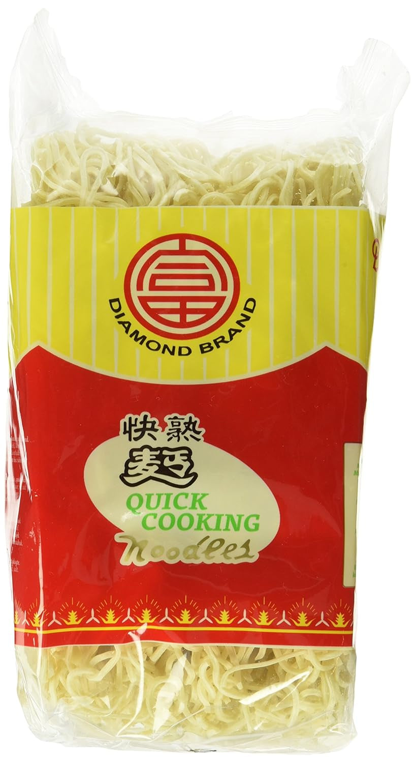 DIAMOND Tagliatelle istantanee senza uova, tagliatelle istantanee con farina di frumento Wok e contorni - 1 x 500 g