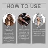 Tintura Per Capelli Argento Grigio Argento Crema Colorante Naturale Per Capelli Crema Colorante Temporanea Per Capelli Crema Colorante Per Capelli Grigia Tintura Per Capelli Argento Semipermanente Per Tutti I Tipi Di Capelli 2 Pezzi Naty Shop Tinture Per Capelli