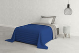 Biancheria da letto italiana Estivo letto singolo, lino, Acqua, 170 X 270 Cm