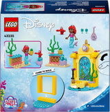 Palcoscenico musicale LEGO® Disney Princess Arielle, giocattolo da costruzione per bambini con 2 personaggi, idea regalo per ragazze e ragazzi dai 4 anni e per i fan delle serie TV, giocattolo per bambini 43235 Set da costruzione Beuche den LEGO-Store
