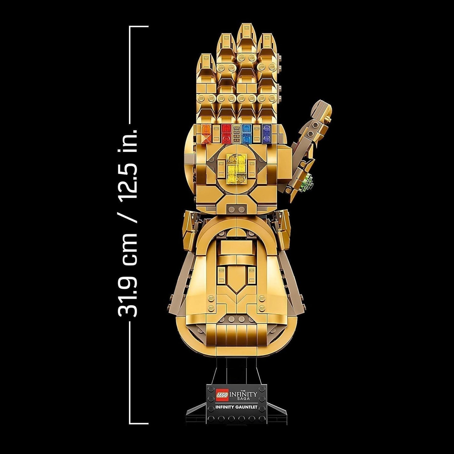 LEGO 76191 Marvel Super Heroes Guanto dell'Infinito Guanto dell'Avengers Thanos Set di modellismo per adulti Articolo per i fan Regalo per uomini Donne Lei Lui Set di costruzione Besuche den LEGO-Store