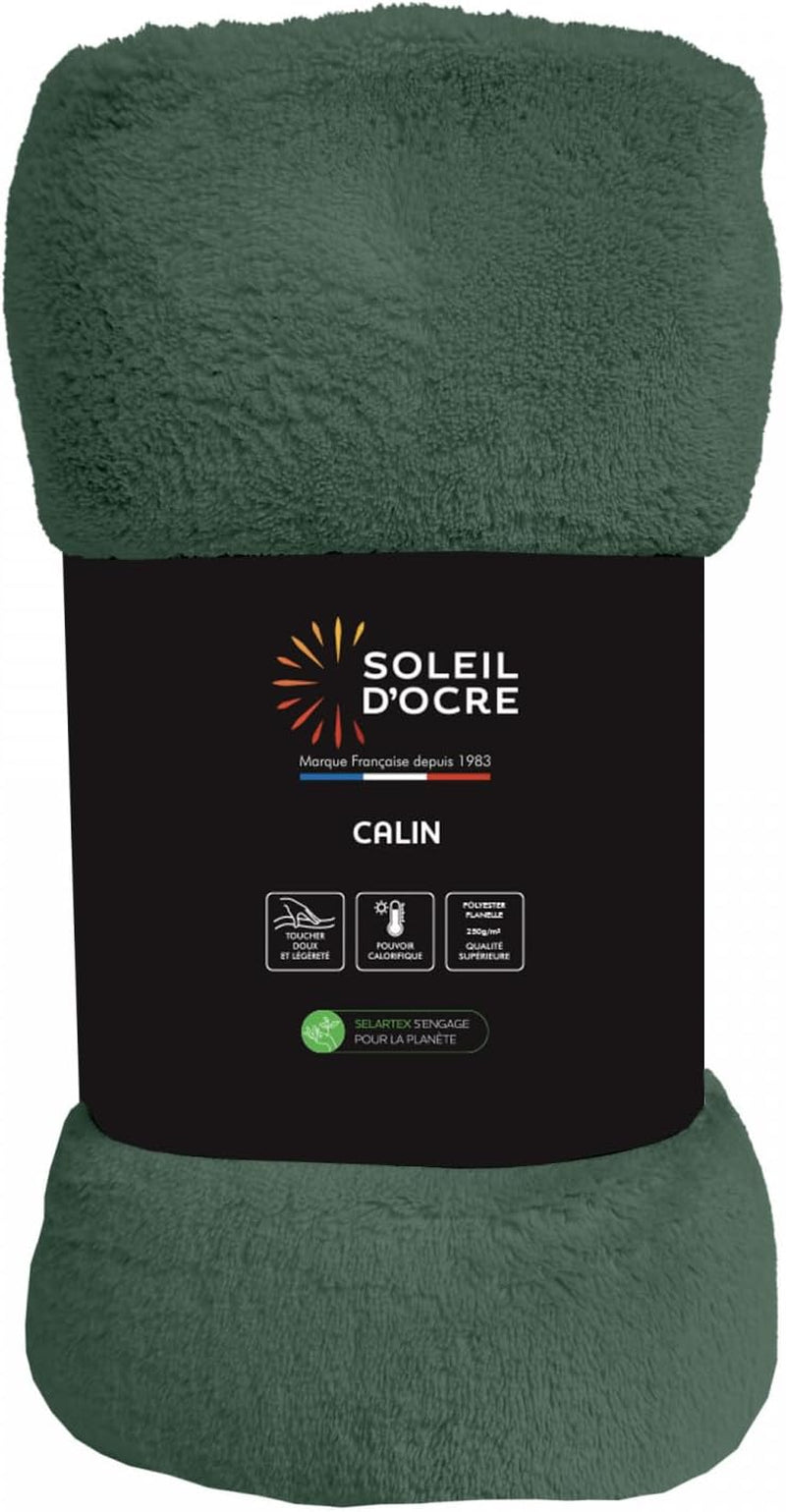 Soleil D'Ocre, coperta in flanella, 220 X 240 Cm, Calin, marrone Piumini e trapunte Naty Shop Persimon 180 X 220 Cm