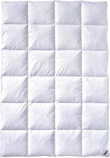 Piumino Billerbeck Martina® - Piumino 135 X 200 Cm - Piumino per tutte le stagioni - Adatto per chi soffre di allergie - 90% piumino d'oca, 10% piume d'oca - Piumini e trapunte bianchi Naty Shop Warm (L) 135 X 200 Cm