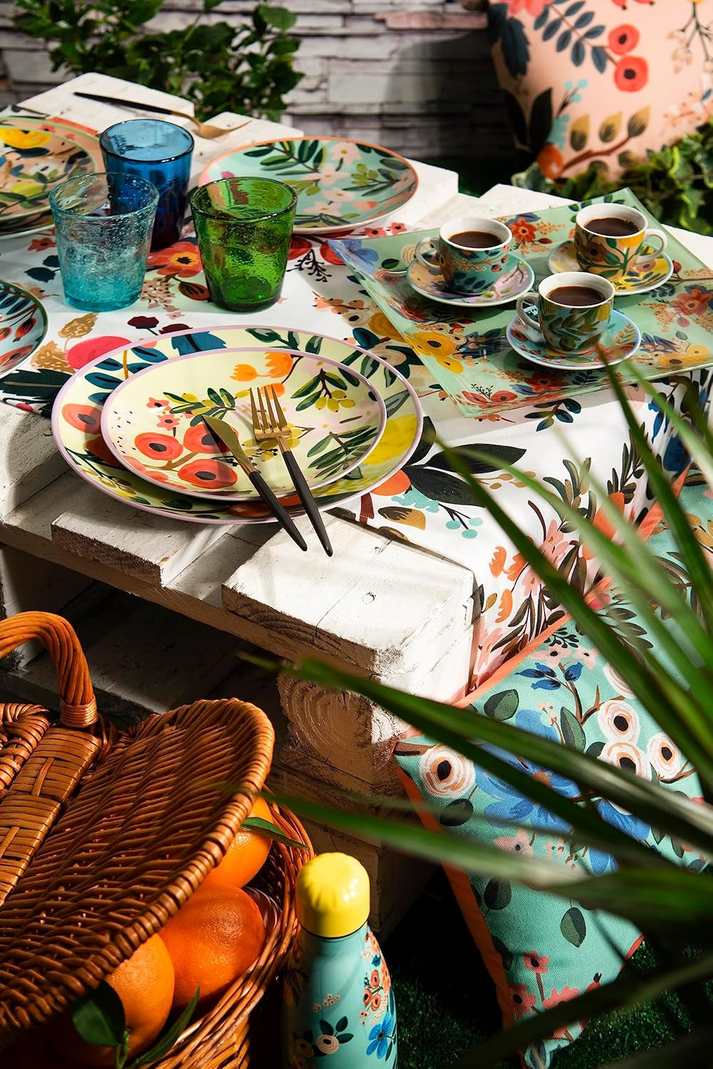 Servizio tavola Excelsa, 18 pezzi, Fiori Frida