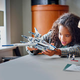 LEGO Star Wars 75399 Rebel U-Wing Starfighter - Giocattolo con funzione di ala oscillante e 3 minifigure tra cui Cassian Andor e il droide K-2SO - Regalo per ragazzi dagli 8 anni in su e fan di Andor stagione 2 Set di costruzione Beuche den LEGO-Store