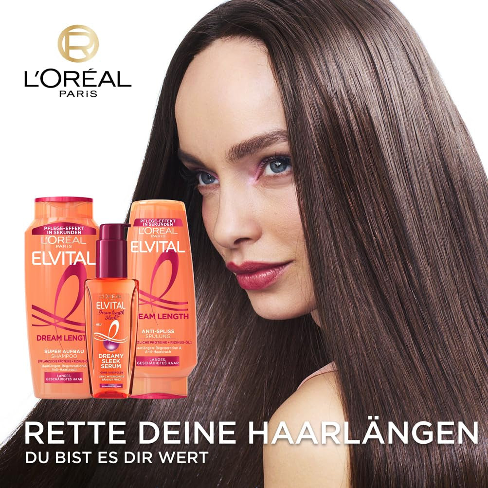 L'Oréal Paris Elvital Dream Length Super Shampoo Costruttore, per capelli lunghi da sogno L'Oréal Doccia e Bagno
