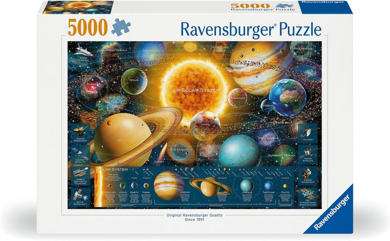 Ravensburger Puzzle 16720 - Sistema Planetario - Puzzle da 5000 pezzi per adulti e bambini sopra i 14 anni Puzzle Naty Shop