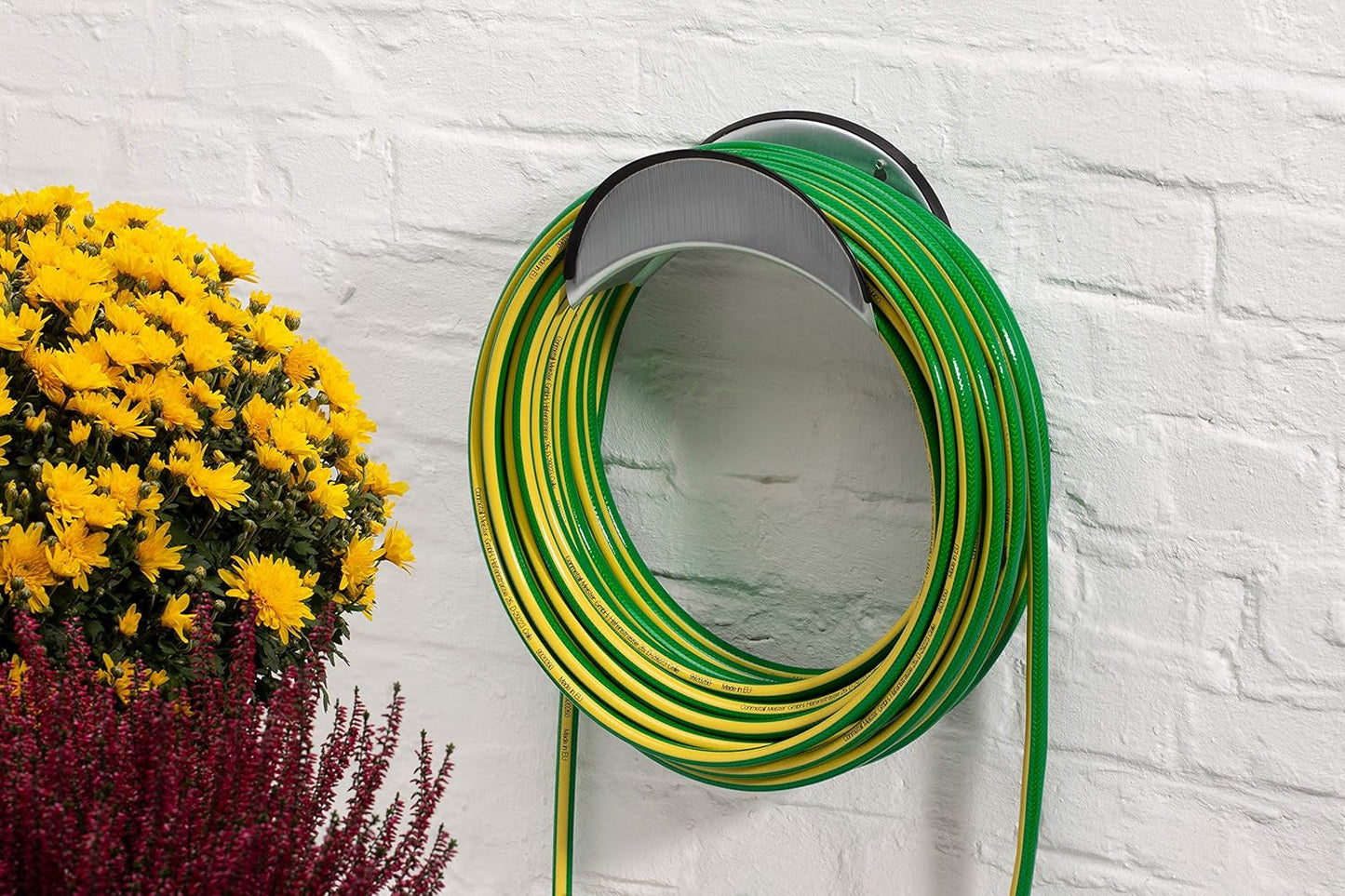 Tubo da giardino in tessuto incrociato Meister 19,05 mm (3/4 pollici) - Lunghezza 20 m - Per irrigare piccole aree - Resistente allo schiacciamento e all'abrasione - Resistente ai raggi UV, Tubo da giardino in PVC vergine, Tubo dell'acqua, 9920310