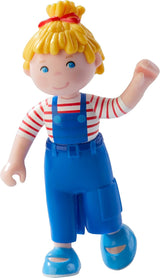 HABA 303672 - Piccoli amici - Conni | Simpatica mini bambola da 3 anni | Bambola pieghevole in plastica resistente per un divertimento duraturo | Regalo per tutti gli appassionati del titolo predefinito di Conni Papusi Naty Shop