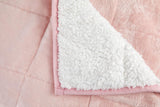 Coperta Sherpa ponderata Emma Barclay, 127 x 152 cm, rosa cipria Emma Barclay Letti e coperte