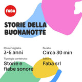 Figura sonora - favole della buonanotte - racconti e fiabe sonore - giocattolo con contenuti educativi, bambini e bambine 3-5 anni, versione italiana Bebe Toys Naty Shop