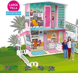 Lisciani - Casa delle Bambole BARBIE - Villa dei Sogni di Barbie su Due Piani - Casa 3D da Costruire, Decorare e Progettare - Giocattolo Creativo da Costruire e Artigianale per Bambini dai 4 Anni in su Case delle Bambole Naty Shop