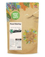 Orzo perlato integrale terrestre - non OGM - vegano - senza latticini - senza zuccheri aggiunti, 2 kg