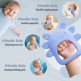 akolik Massaggiagengive per Bambini 0 3 6 9 Mesi Giocattolo per Massaggiagengive e Aiuto BPA Free Massaggiagengive per Bambini Guanti per Dentizione Alimenti Sicuri Regali per Neonati