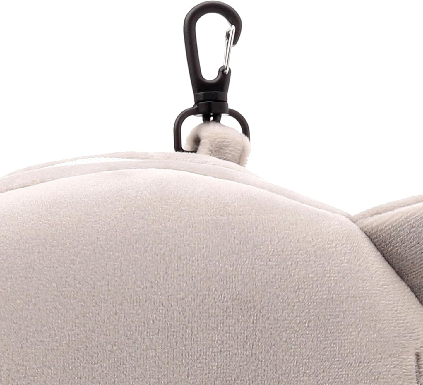 Cuscino da viaggio, rotondo, peluche, elefante e maschera per gli occhi, unisex, taglia unica, unisex, vita Cuscini da viaggio unici Naty Shop
