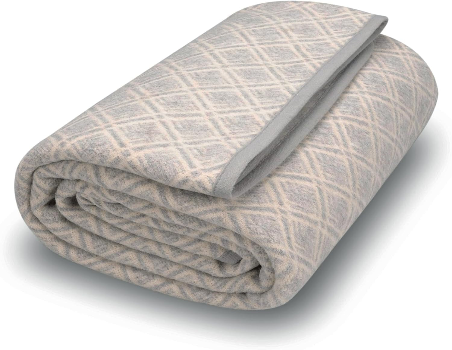 ACUSHLA 200,7X160 Cm, 1,7 Kg, Coperta, Coperta di Lana, Calda Coperta da Viaggio, Coperta Lavorata a Maglia, Coperte Decorative per Divano, Sedia, Divano, Letto, Soggiorno, Campeggio, Adatta a Tutte le Stagioni Ww203 Letti e Coperte Besuche den ACUSHLA-Store Motivo Scozzese Grigio 011 79" X 63"