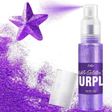 Spray commestibile glitter - Glitter commestibili 22G, polvere glitter commestibile per bevande, decorazioni per torte, macarons - Polvere glitter colorante alimentare, glitter commestibile per cocktail, muffin (Rosa)