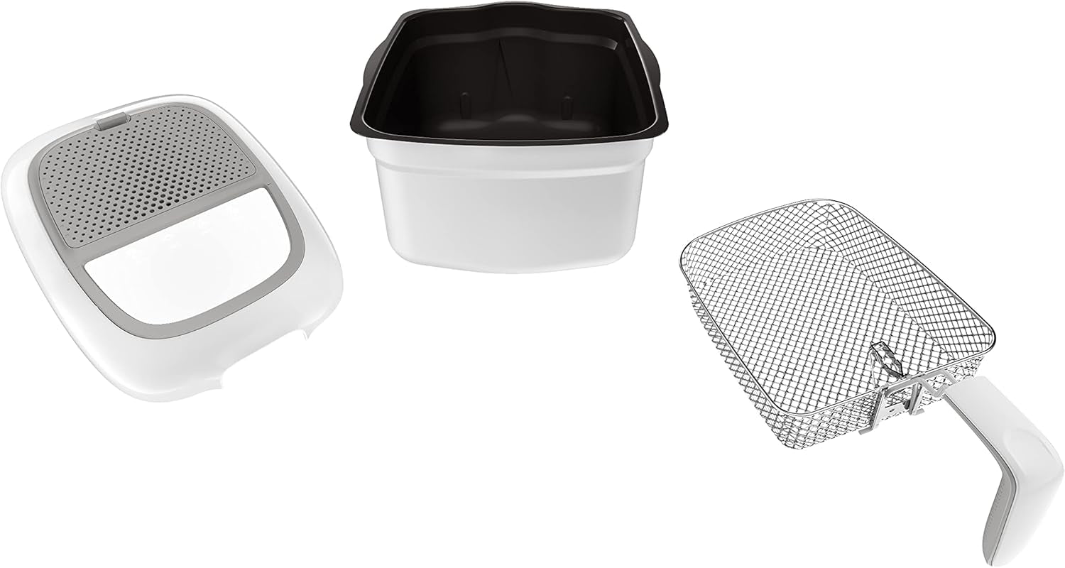 Friggitrice Tefal Super Uno Access, capacità 2,2 L, parti lavabili in lavastoviglie, filtro antiodore Elettrodomestici Naty Shop