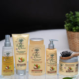 - Spray districante, curativo, senza risciacquo e oli di silicone, oliva, karitè e argan, districa, ripara e nutre - capelli secchi e danneggiati - 150 ml Prodotti districanti per capelli Naty Shop