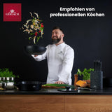 Servizio tavola Gerlach 1760 - 18 pezzi - Servizio tavola per 6 persone - Servizio piatti - Porcellana moderna, bianco