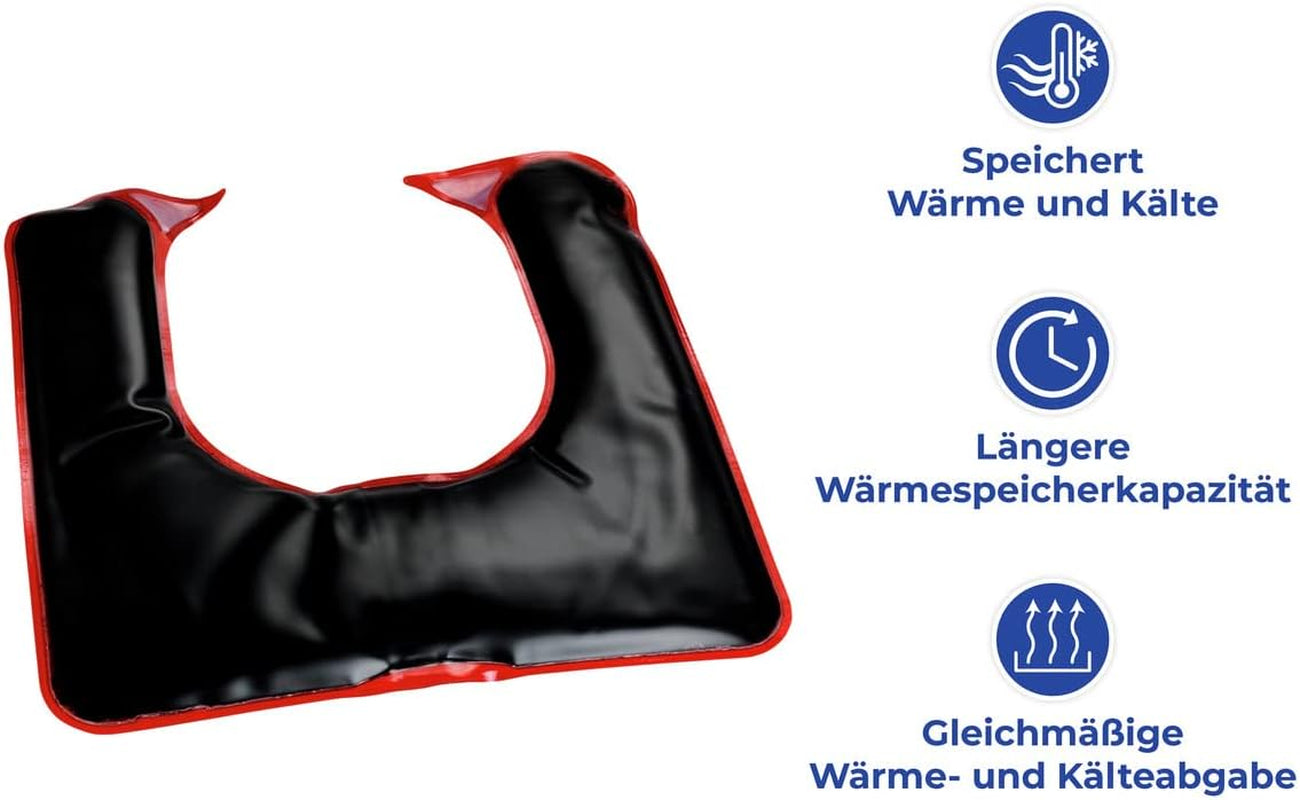 Maximex Moor Neck Pillow Microwave Oven Soothing Heat Against Tension Special Fit Dimensions (L X H X D): 30.5 X 1 X 29 Cm Orthopedic Cervical Pillows Naty Shop